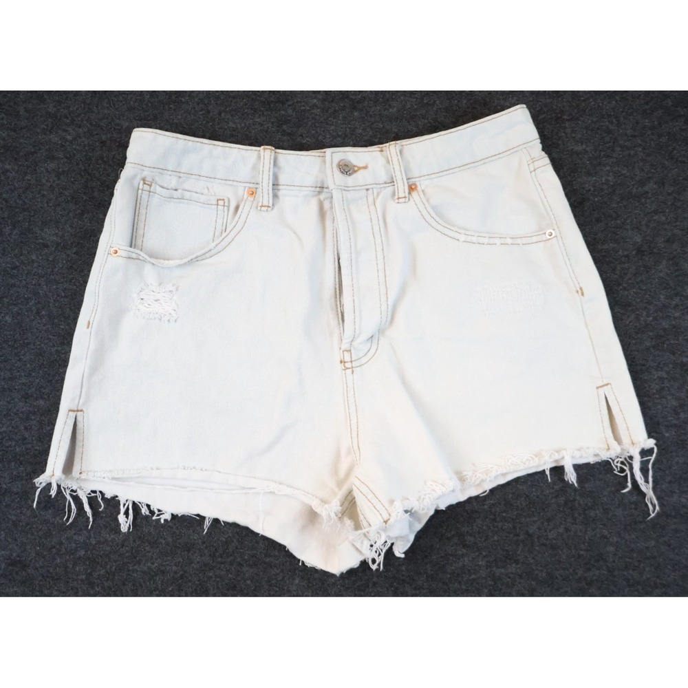 Wild‎ Fable Super High Rise Light Washed Cutoff Shorts Womens Size 3 Distressed